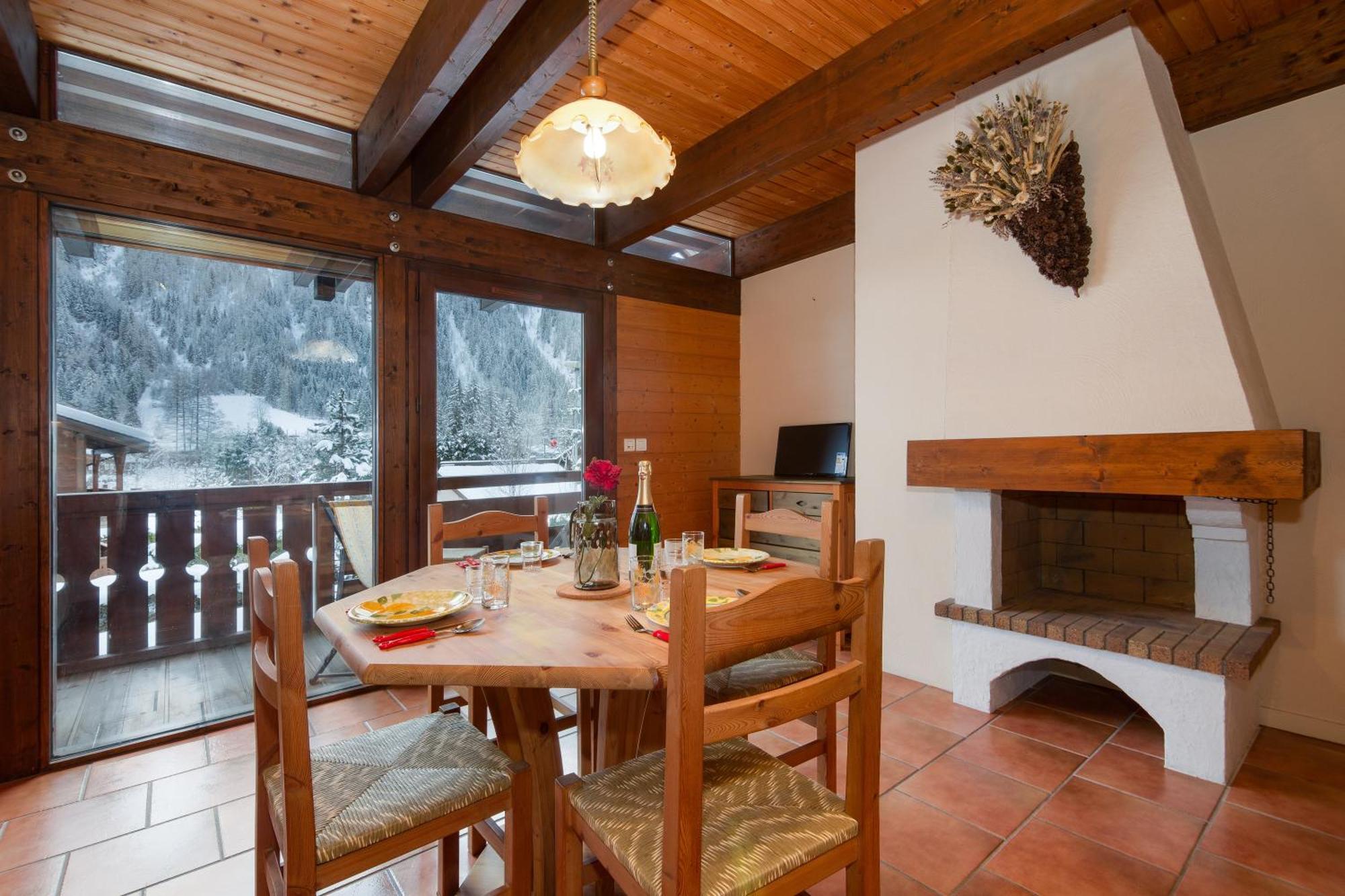 Chalet Résidence Chantey Mourry 6 - Happy Rentals Argentière Extérieur photo
