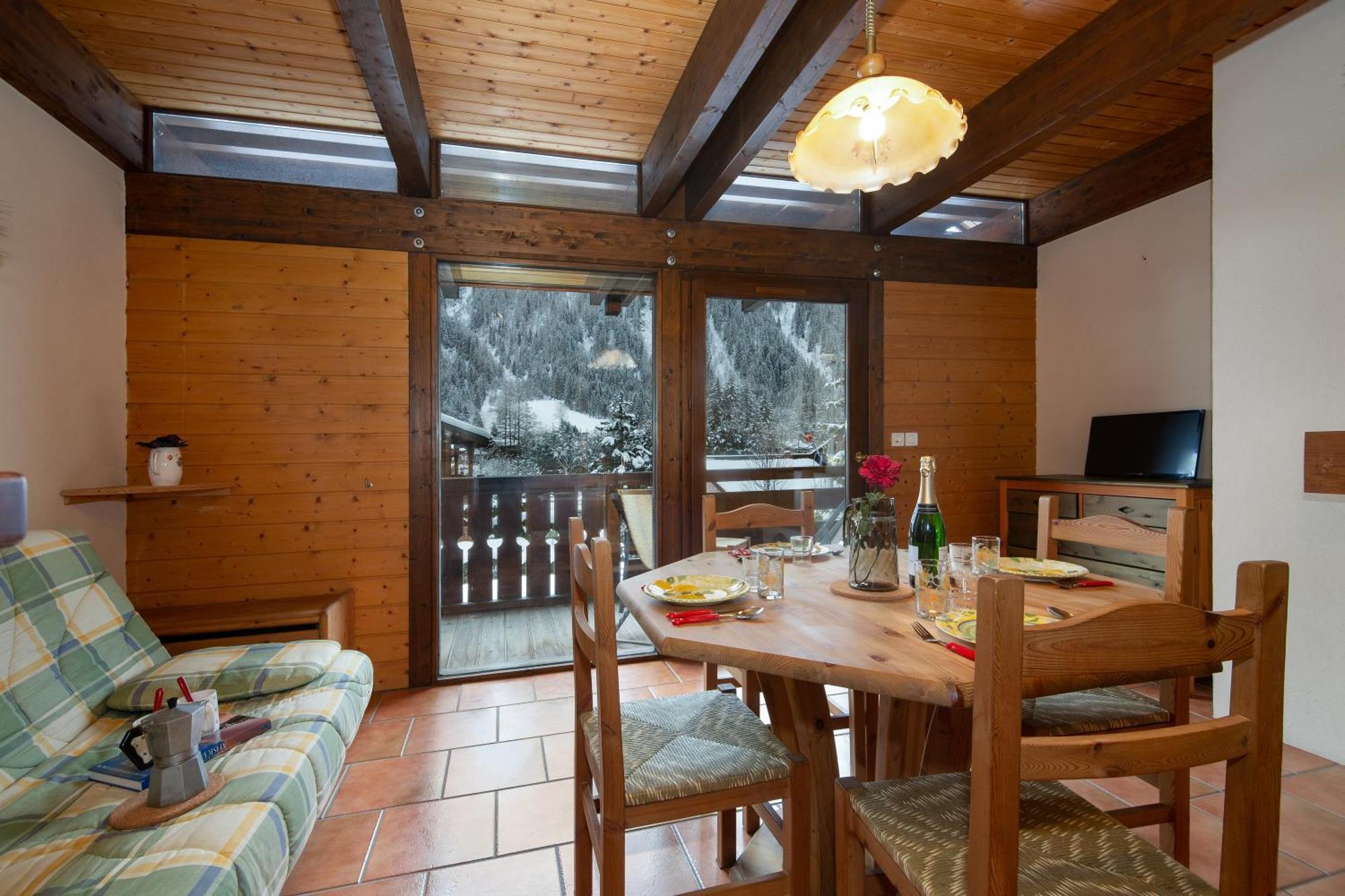 Chalet Résidence Chantey Mourry 6 - Happy Rentals Argentière Extérieur photo